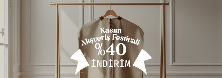 Kasım Alışveriş Festivaline Özel %40 İndirim