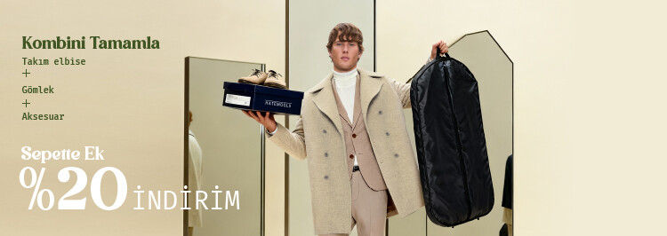 Kombini Tamamla: Sepette %20 İndirim!