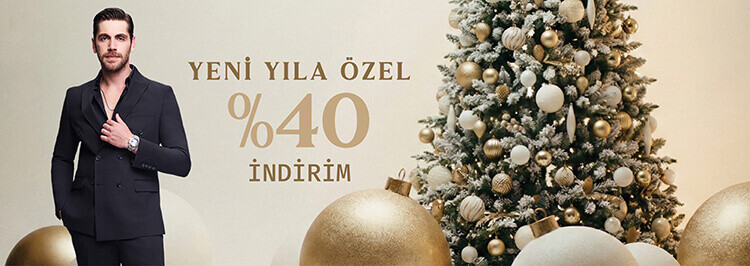 Yılbaşı'na Özel Sepette %40 İndirim