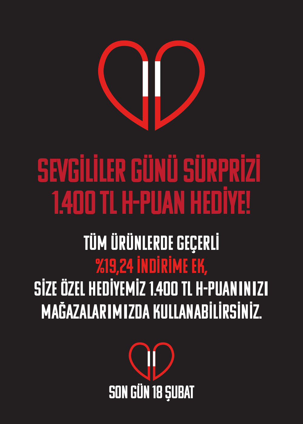 Sevgililer Günü H Puan Kampanyası