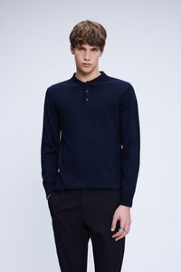 Polo Yaka Sweatshirt