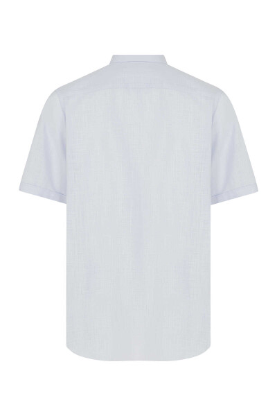 Mavi Klasik Fit 100% Pamuk Kısa Kol Klasik Gömlek - 2