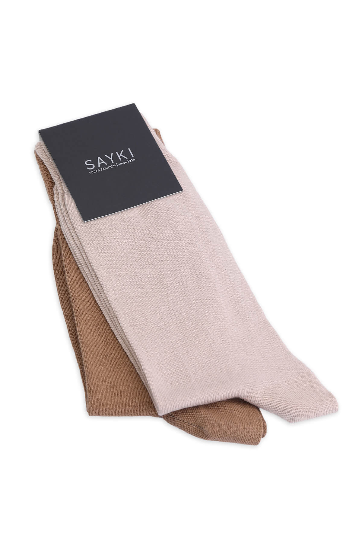 A.Kahve - K.Kahve İkili Pamuklu Çorap - 1