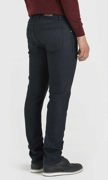 Lacivert Slim Fit Pantolon - 5