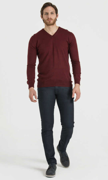 Lacivert Slim Fit Pantolon - 2