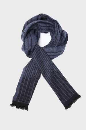 Antrasit Desenli Atkı - 4