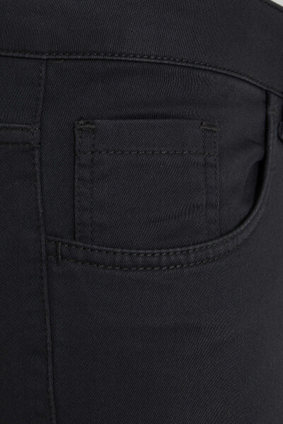 Antrasit Slim Fit Pamuklu 5 Cep Kanvas Pantolon - 6