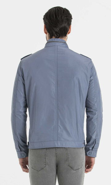 Mavi Baharlık Mont - 5