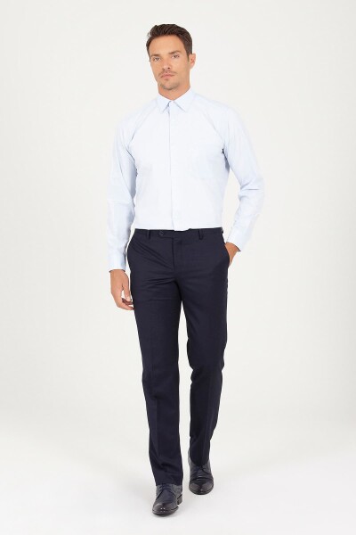 Mavi Klasik Buz si Gömlek - 2