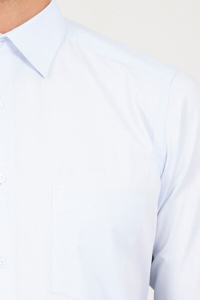 Mavi Klasik Buz si Gömlek - 4