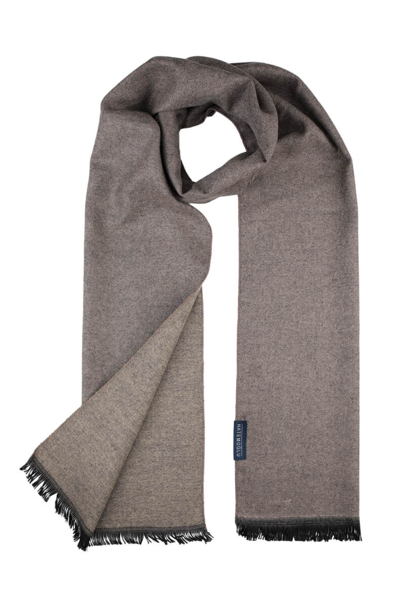 Bej Çift Taraflı Atkı - Hatemoğlu (1)