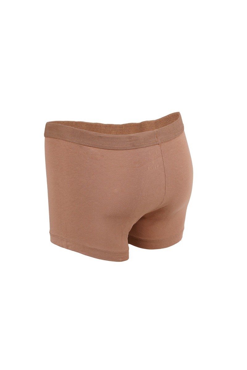 Bej Pamuklu Boxer - Hatem Saykı (1)