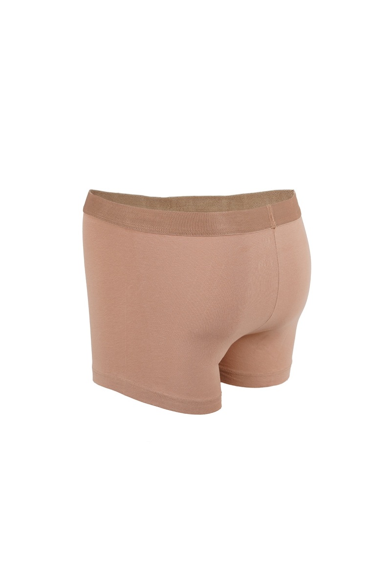 Bej Pamuklu Boxer - Hatem Saykı (1)