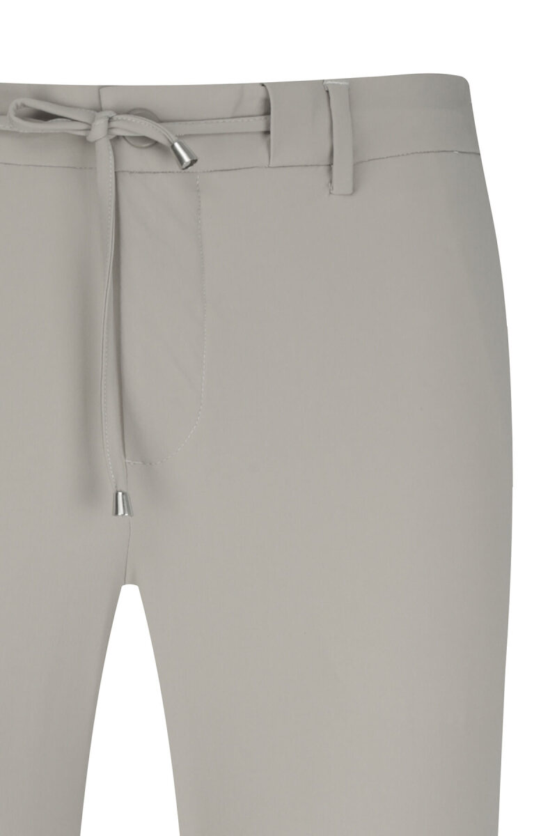 Bej Rahat Kesim Yandan Cepli Jogger Pantolon - Saykı (1)