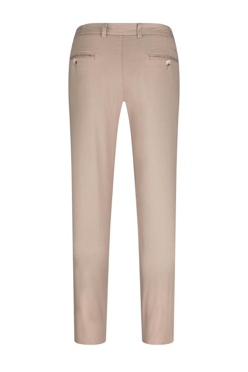 Bej Rahat Kesim Yandan Cepli Pamuklu Jogger Pantolon - Saykı (1)