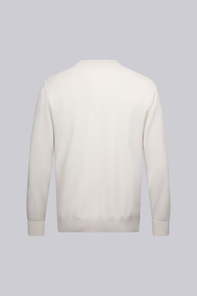 Bej Regular Fit Çeyrek Balıkçı Yaka Rayon Triko Kazak - 2