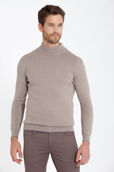 Pembe Yarım Balıkçı Kazak - 8