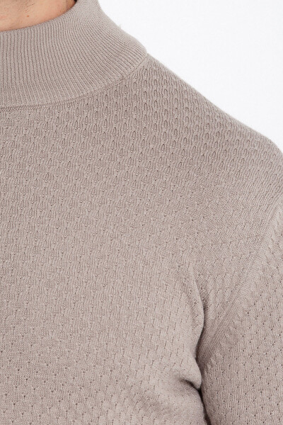 Pembe Yarım Balıkçı Kazak - 9