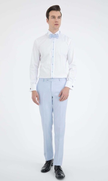 Cerimonia Slim Fit Beyaz Gömlek - 2