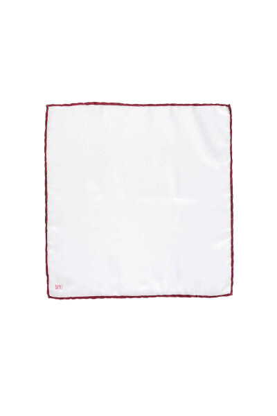 Beyaz Micro Klasik Cep Mendili - 4