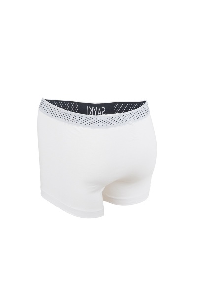 Beyaz Pamuklu Boxer - 3