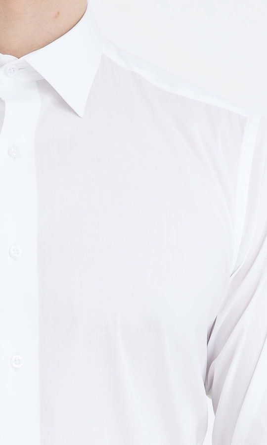 Beyaz Slim Fit Gömlek
