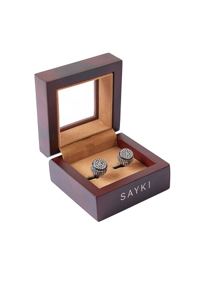 Desenli Kol Düğmesi - 2