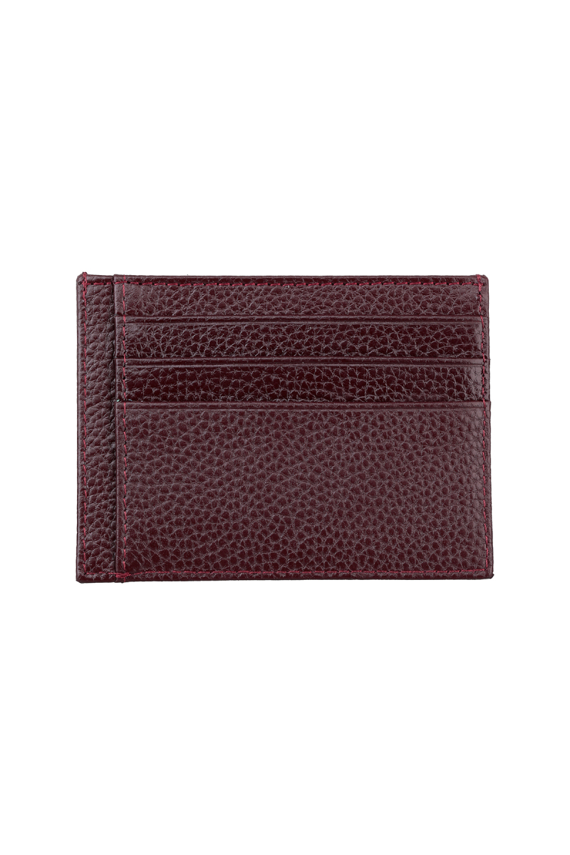 Bordo 100% Deri Cüzdan - Saykı (1)