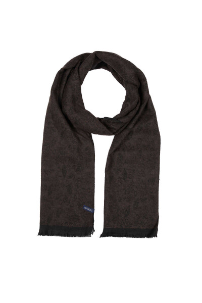 Siyah Desenli Atkı - 1