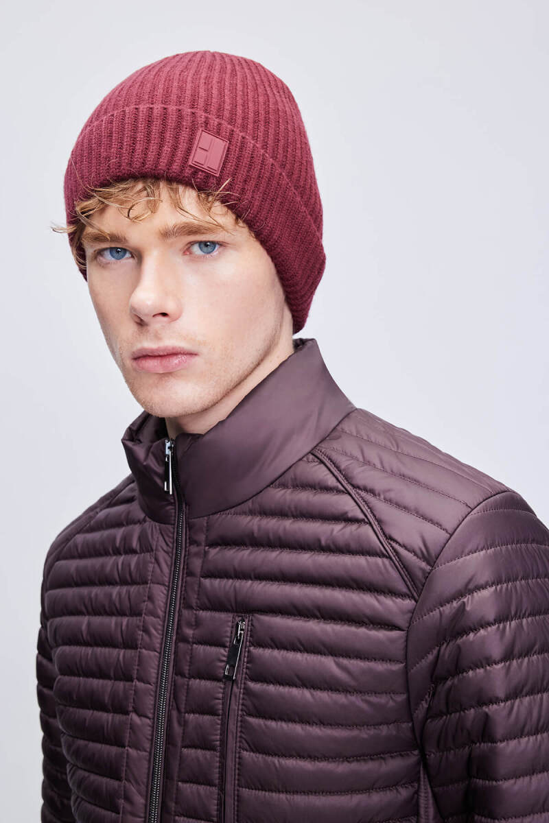 Bordo Örgü Bere - Hatemoğlu