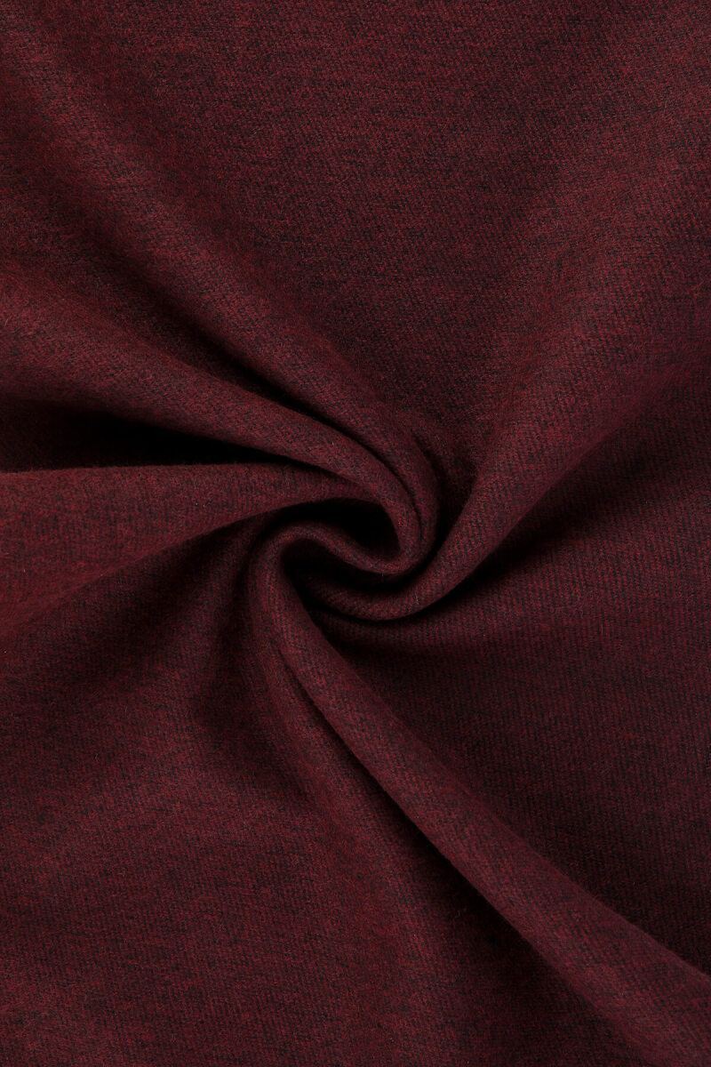 Bordo - Haki Çift Taraflı Atkı - Hatemoğlu (1)