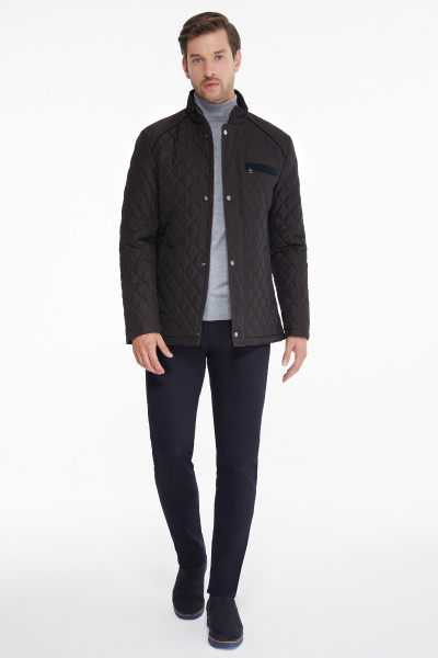 Bordo Hakim Yaka Kapitone Kaban - 6