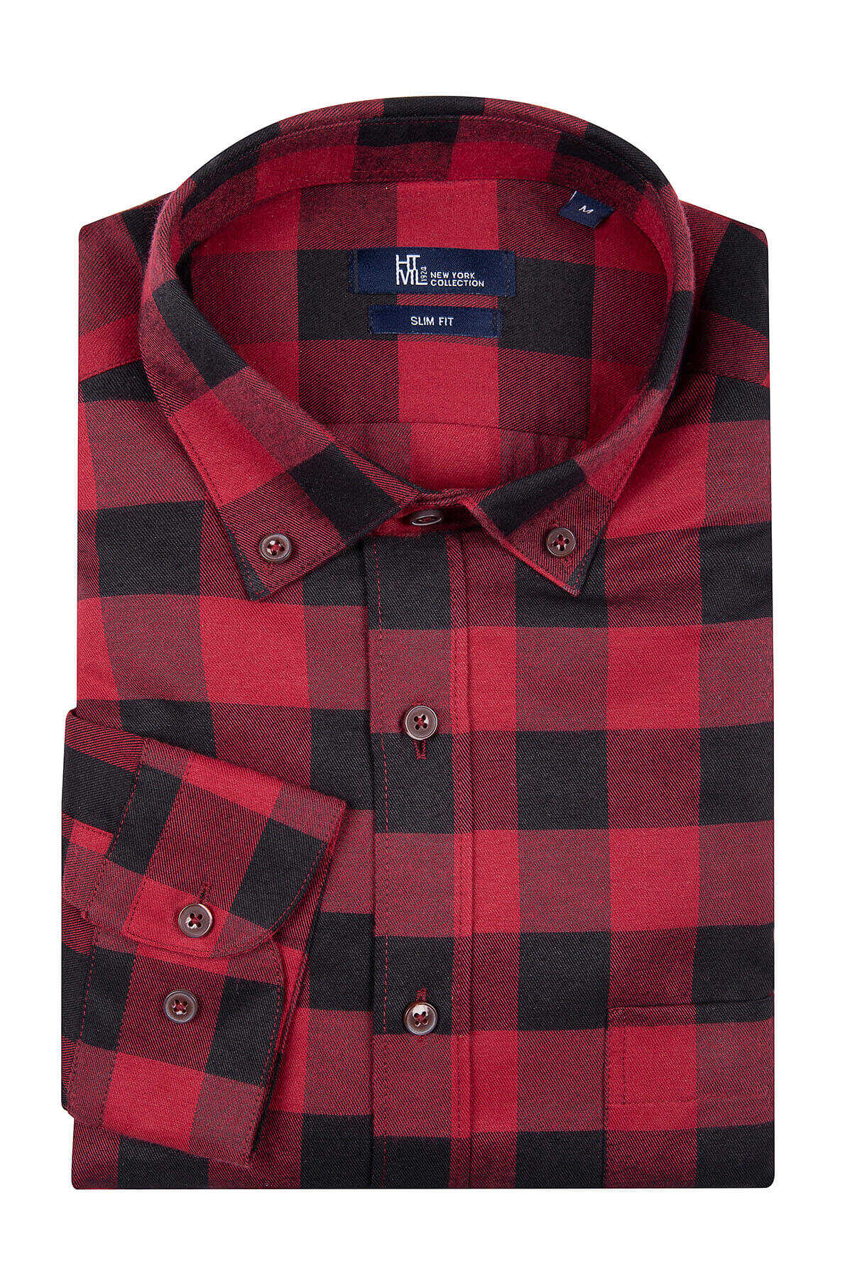 Kırmızı Kareli Oduncu Gömlek - 1