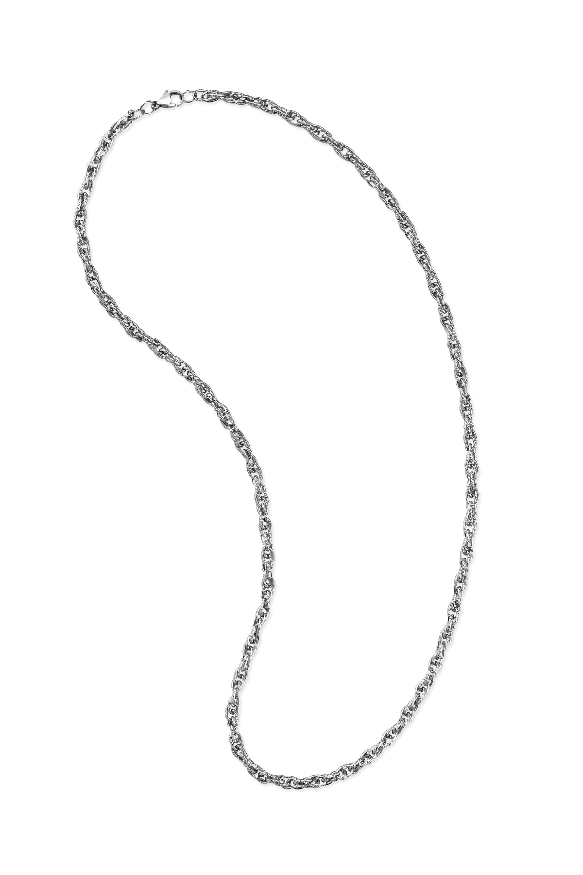 Çelik Zincirli Erkek Kolye - 1