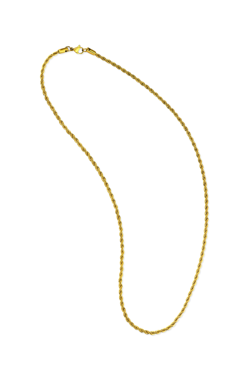 Çelik Zincirli Erkek Kolye - Hatem Saykı