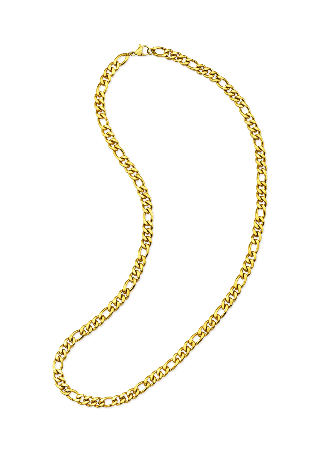 Çelik Zincirli Erkek Kolye - 1