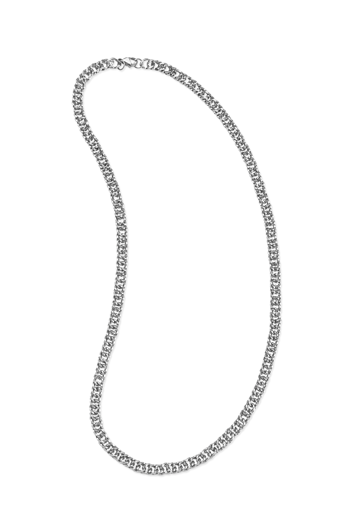 Çelik Zincirli Erkek Kolye - 1