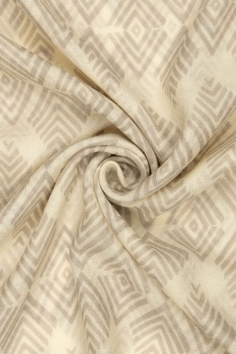 Desenli 100% Yün Atkı - Hatem Saykı (1)