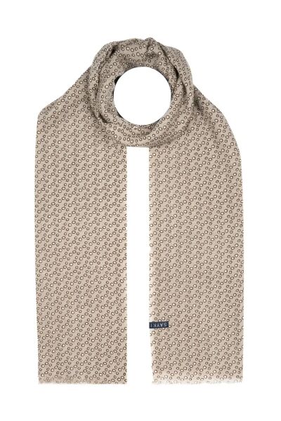 Desenli 100% Yün Atkı 