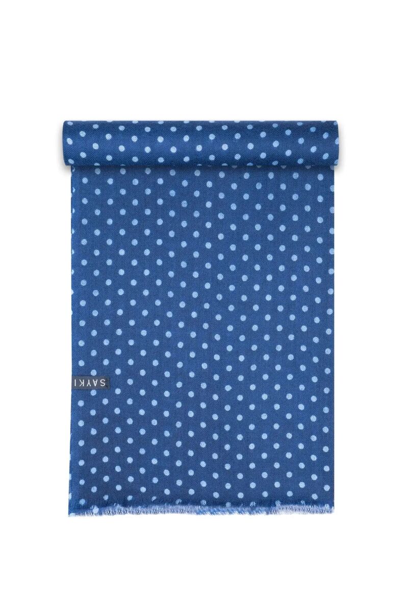 Desenli 100% Yün Atkı - Hatem Saykı (1)