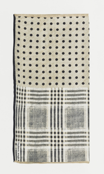 Desenli Bej Mendil - 7