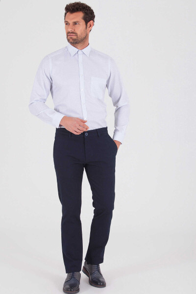 Lacivert Regular Fit Spor Pantolon - Thumbnail