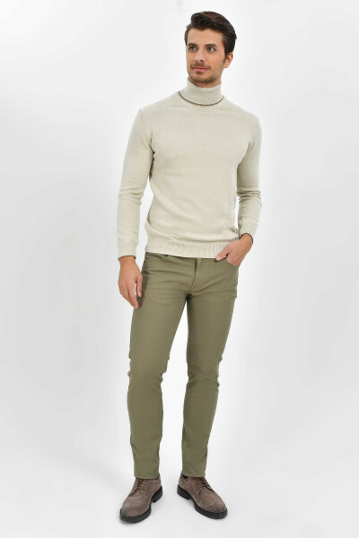 Haki Slim Fit Spor Pantolon - 2