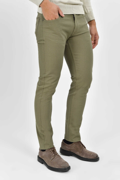 Haki Slim Fit Spor Pantolon - 3