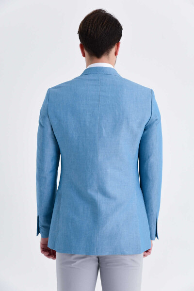 Mavi Slim Fit Ceket - 5