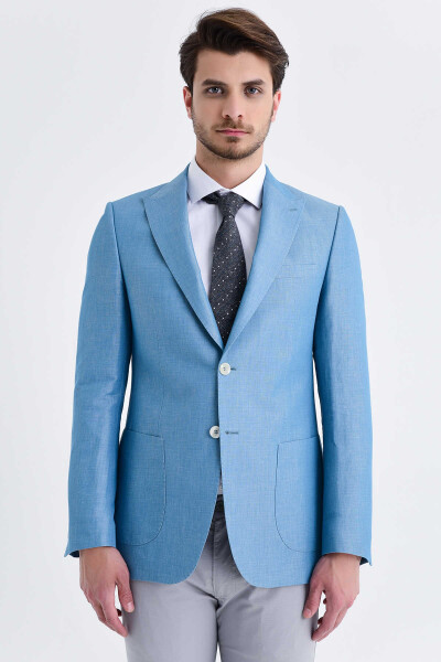 Mavi Slim Fit Ceket - 3