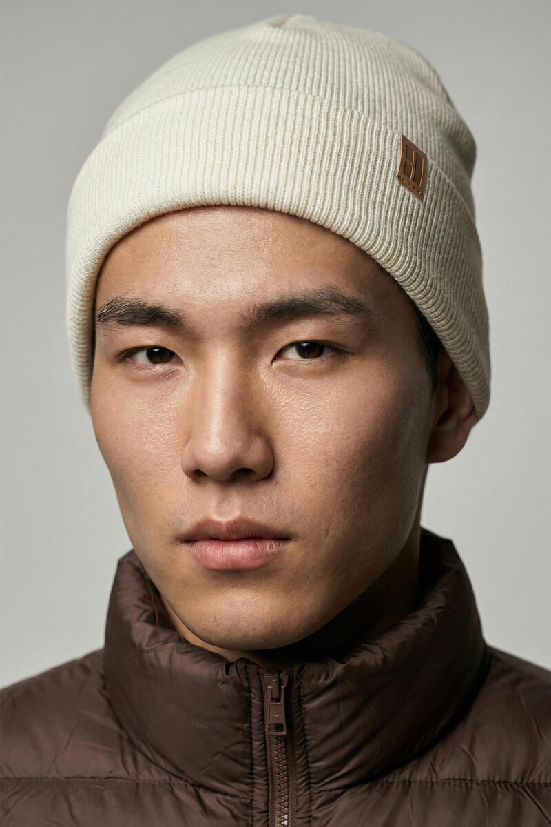 Ekru Erkek Bere - Hatemoğlu