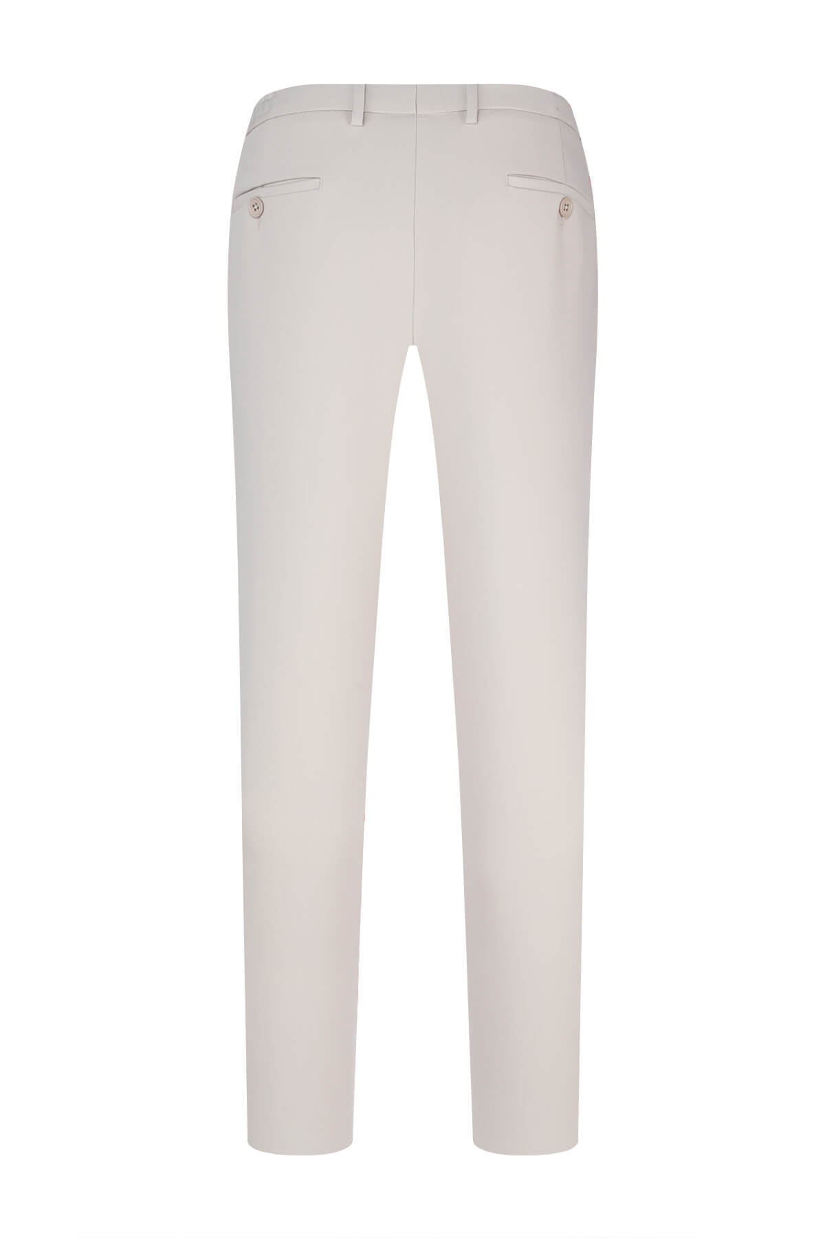 Ekru Rahat Kesim Yandan Cepli Jogger Pantolon - 4