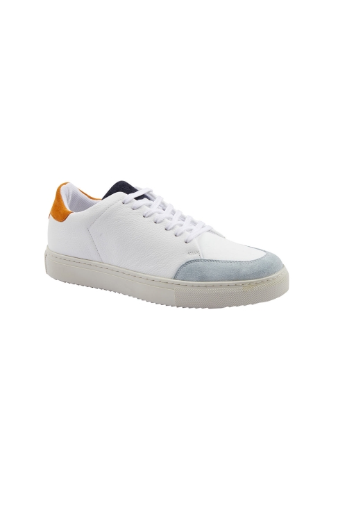 HTML - Beyaz ALEXANDER Casual Bağcıklı Sneakers