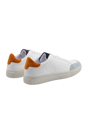 Beyaz ALEXANDER Casual Bağcıklı Sneakers - Thumbnail
